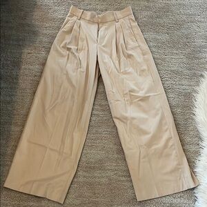 Banana Republic Tan Wide Leg Jumpsuit